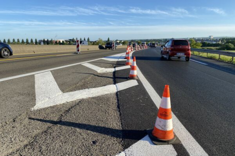 Intervention sur la Rocade de Charleville-Mézières du 13 au 17 avril