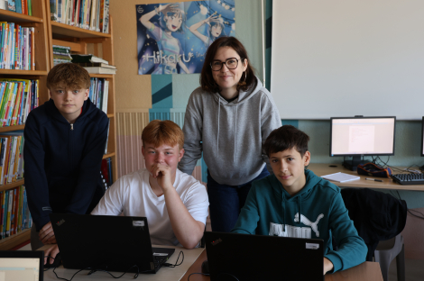 Graines de journalistes au collège Jules-Leroux