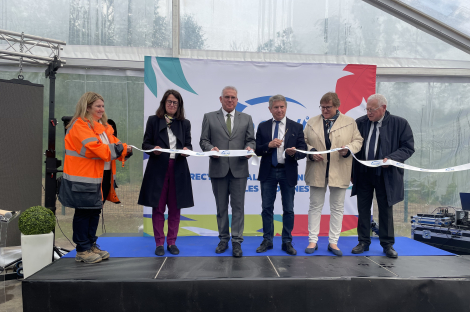 Arcavi : Inauguration du nouveau site de traitement des déchets à Glaire