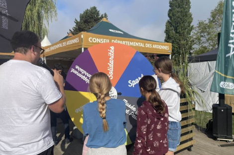 Foire agricole de Sedan : édition record pour le stand du CD08 !