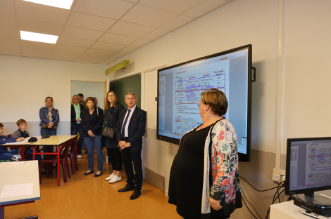 Collèges : visites de terrain à Signy-le-Petit et à Rimogne