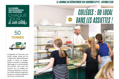 Le Journal du Département des Ardennes version automnale est sorti !