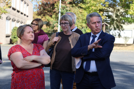 Collèges : Noël Bourgeois poursuit ses visites sur le terrain